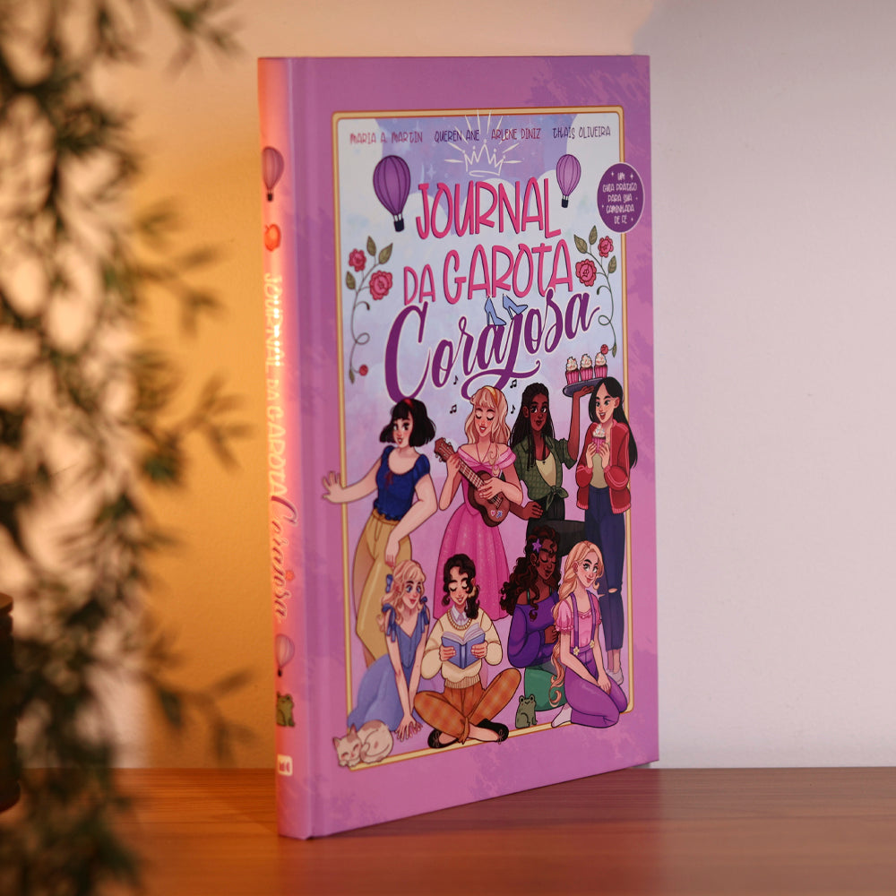 Journal da Garota Corajosa | Nova Capa | Arlene Diniz, Maria A. Martin, Queren Ane, Thais Oliveira