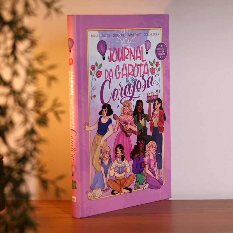 Journal da Garota Corajosa | Nova Capa | Arlene Diniz, Maria A. Martin, Queren Ane, Thais Oliveira