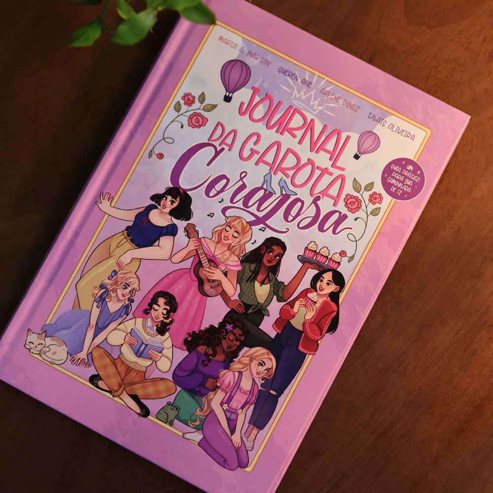 Journal da Garota Corajosa | Nova Capa | Arlene Diniz, Maria A. Martin, Queren Ane, Thais Oliveira