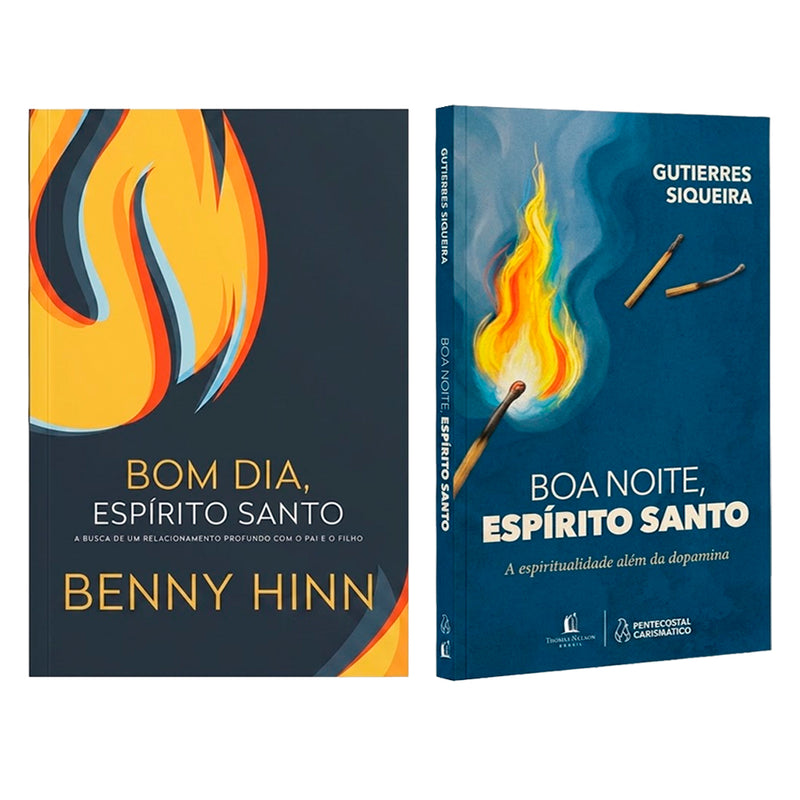 Kit Bom dia Espírito Santo | Benny Hinn + Boa Noite, Espírito Santo | Gutierres Siqueira
