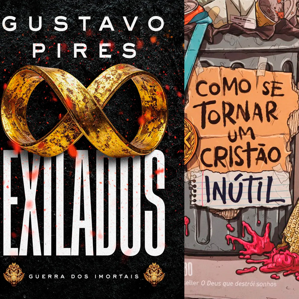 Kit Como se Tornar Um Cristão Inútil | Rodrigo Bibo + Exilados | Gustavo Pires