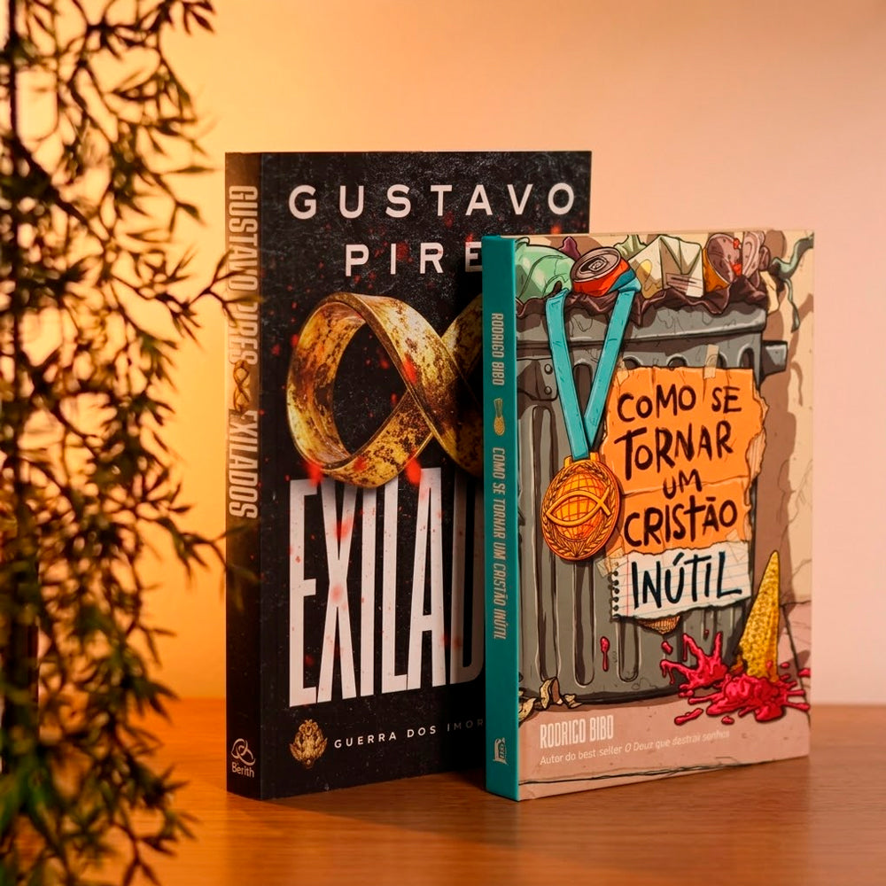 Kit Como se Tornar Um Cristão Inútil | Rodrigo Bibo + Exilados | Gustavo Pires