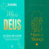 Kit Devocional Mães Com Deus, 365 Dias de Amor, Arival Dias Casimiro, capas verde-água e verde escuro — Plenitude