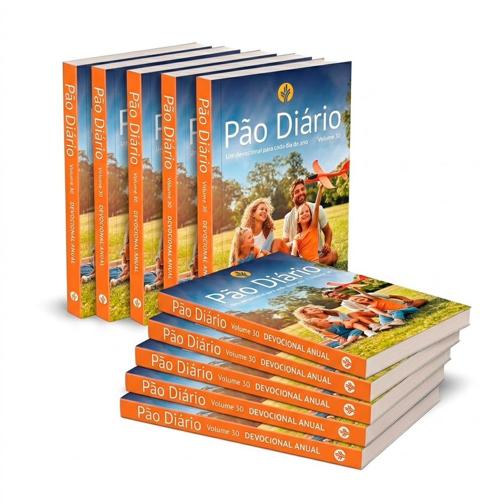Kit 10 Livros | Devocional Pão Diário | Vol.30 | Família