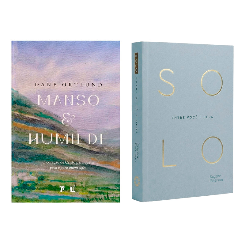 Kit Devocional Solo | Eugene Peterson + Manso e Humilde | Dane Ortlund