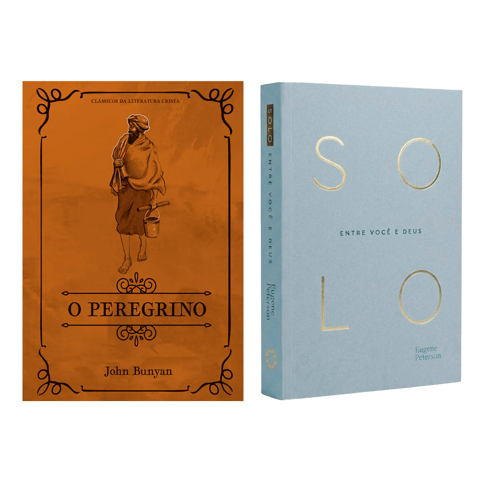 Kit Devocional Solo | Eugene Peterson + O Peregrino | Clássicos da Literatura | John Bunyan