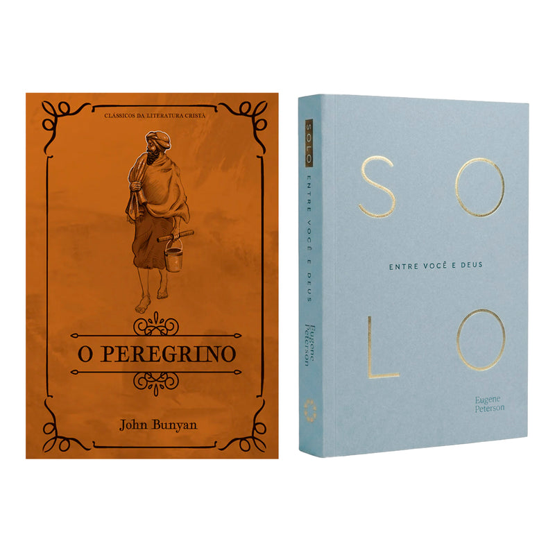 Kit Devocional Solo | Eugene Peterson + O Peregrino | Clássicos da Literatura | John Bunyan
