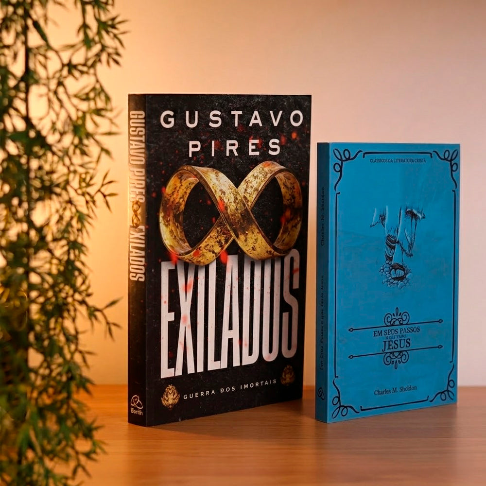 Kit Em Seus Passos o que Faria Jesus | Clássicos da Literatura | Charles M. Sheldon + Exilados | Gustavo Pires