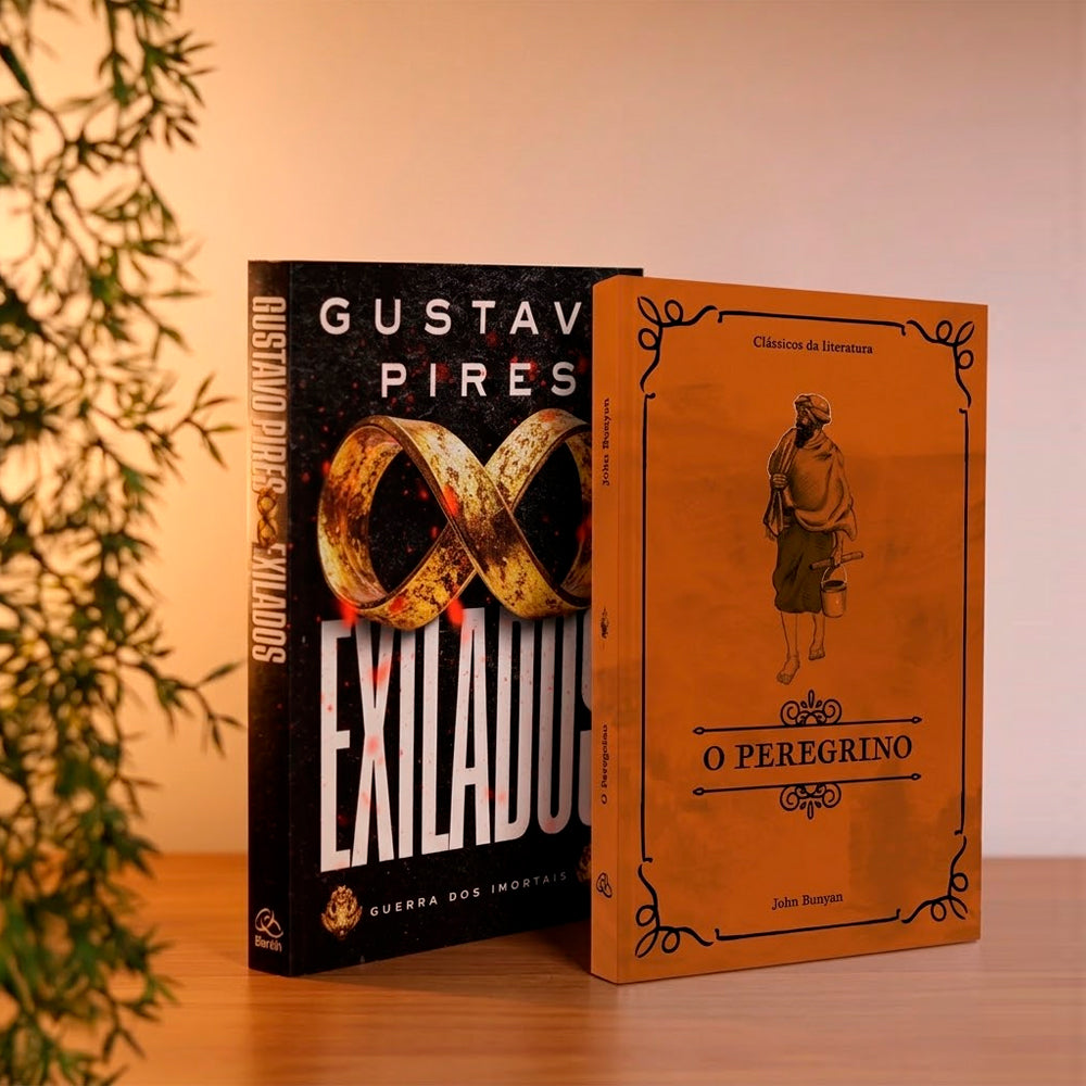 Kit Exilados | Gustavo Pires + O Peregrino | Clássicos da Literatura | John Bunyan