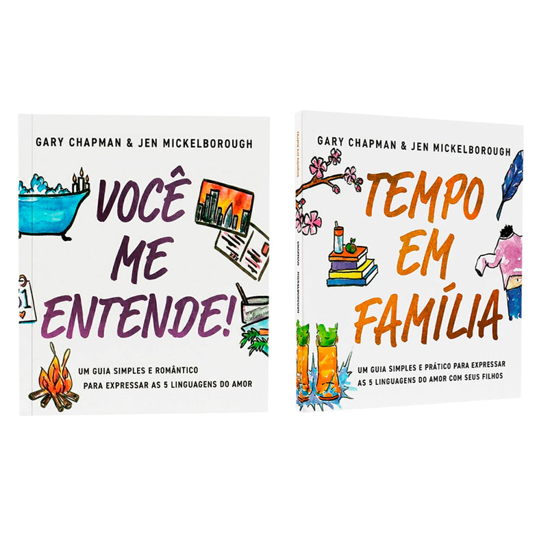 Kit Você Me Entende! + Tempo em Família | Gary Chapman e Jen Mickelborough