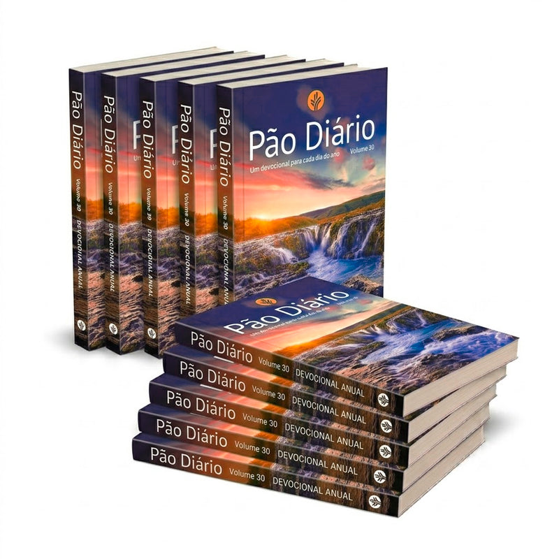 Kit 10 Livros |  Devocional Pão Diário | Vol.30 | Paisagem