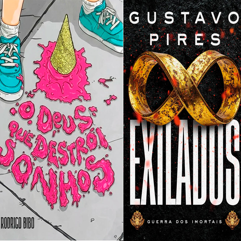 Kit Exilados | Gustavo Pires + O Deus que Destrói Sonhos | Rodrigo Bibo