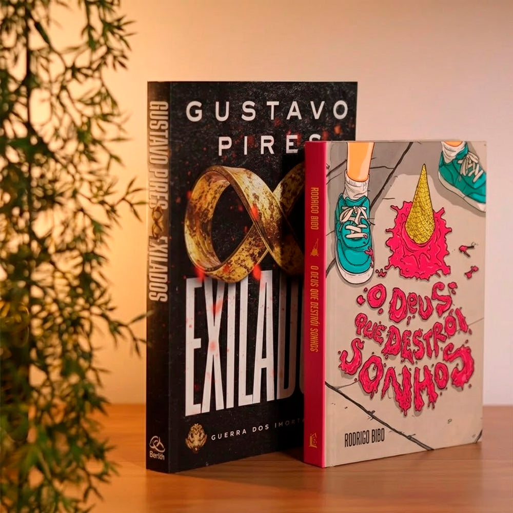 Kit Exilados | Gustavo Pires + O Deus que Destrói Sonhos | Rodrigo Bibo