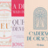 Kit Dia das Mães com três livros de capa clara e colorida. — Plenitude