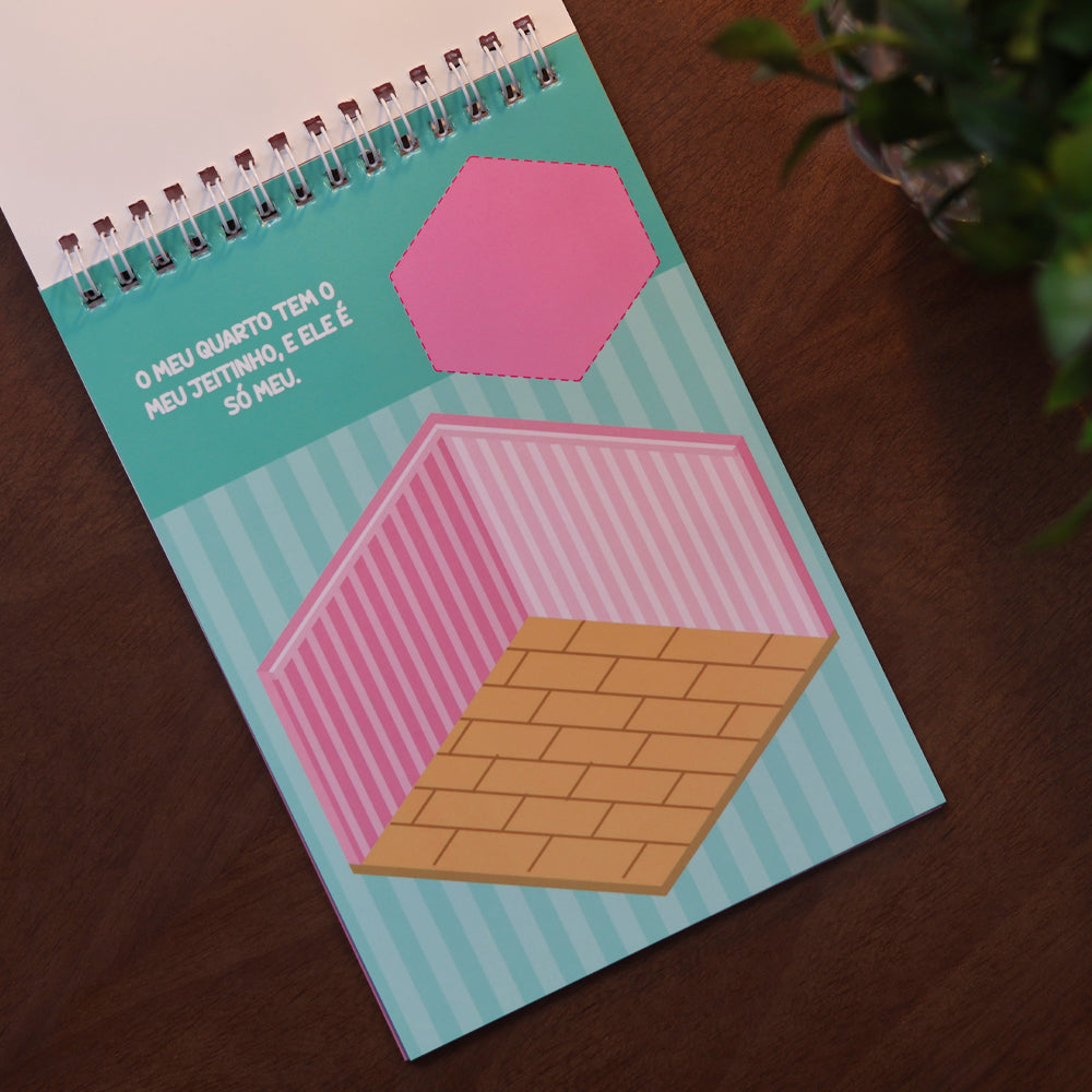 Livro Cenário 3D | Monte Cenários com Adesivos em Miniatura 1