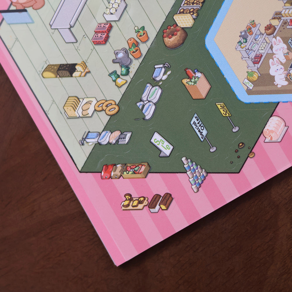 Livro Cenário 3D | Monte Cenários com Adesivos em Miniatura 2