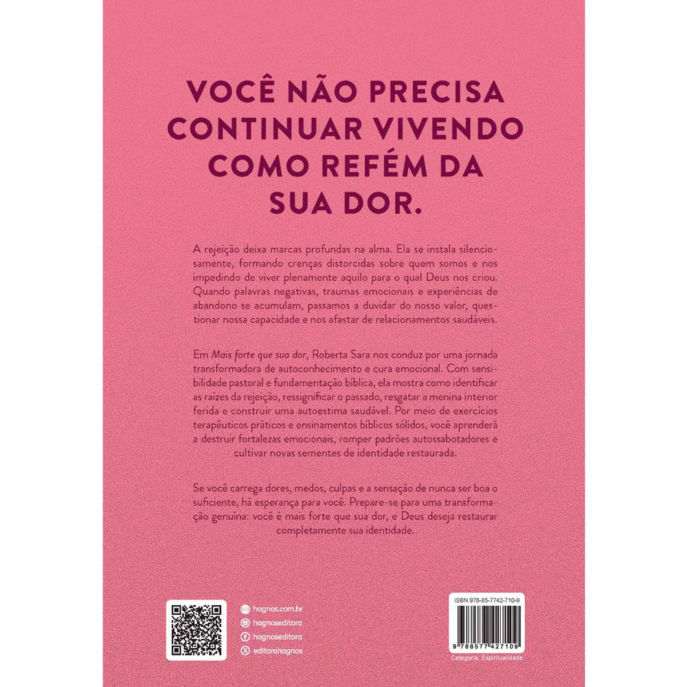 Kit Devocional Saradas Para Sarar + Mais Forte Que Sua Dor | Roberta Sara