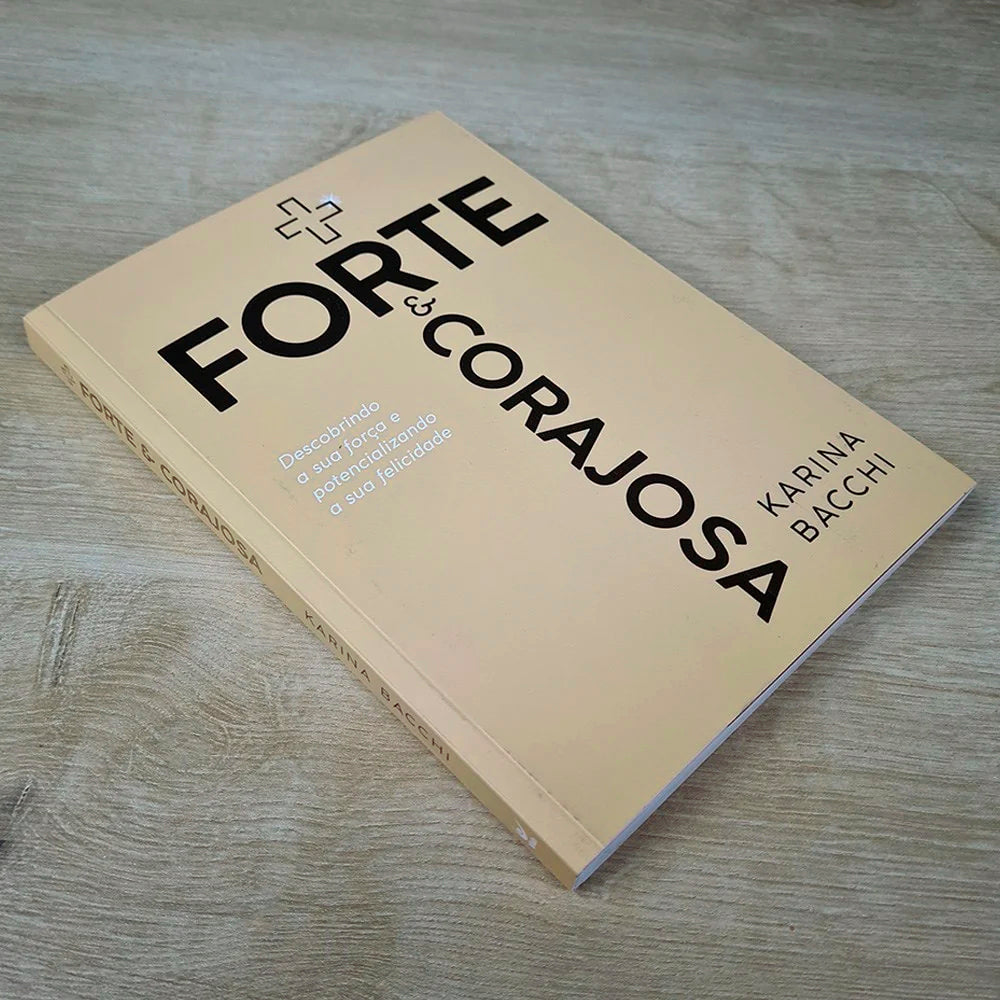 Kit Bíblia De Estudo Joyce Meyer | NVI | Letra Grande | Capa Luxo Rosa + Mais Forte e Corajosa | Karina Bacchi