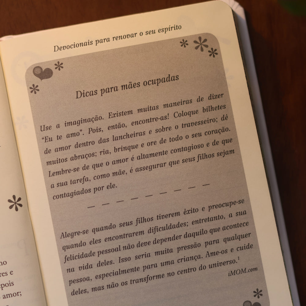 Manual Para Mães Ocupadas | Capa Dura