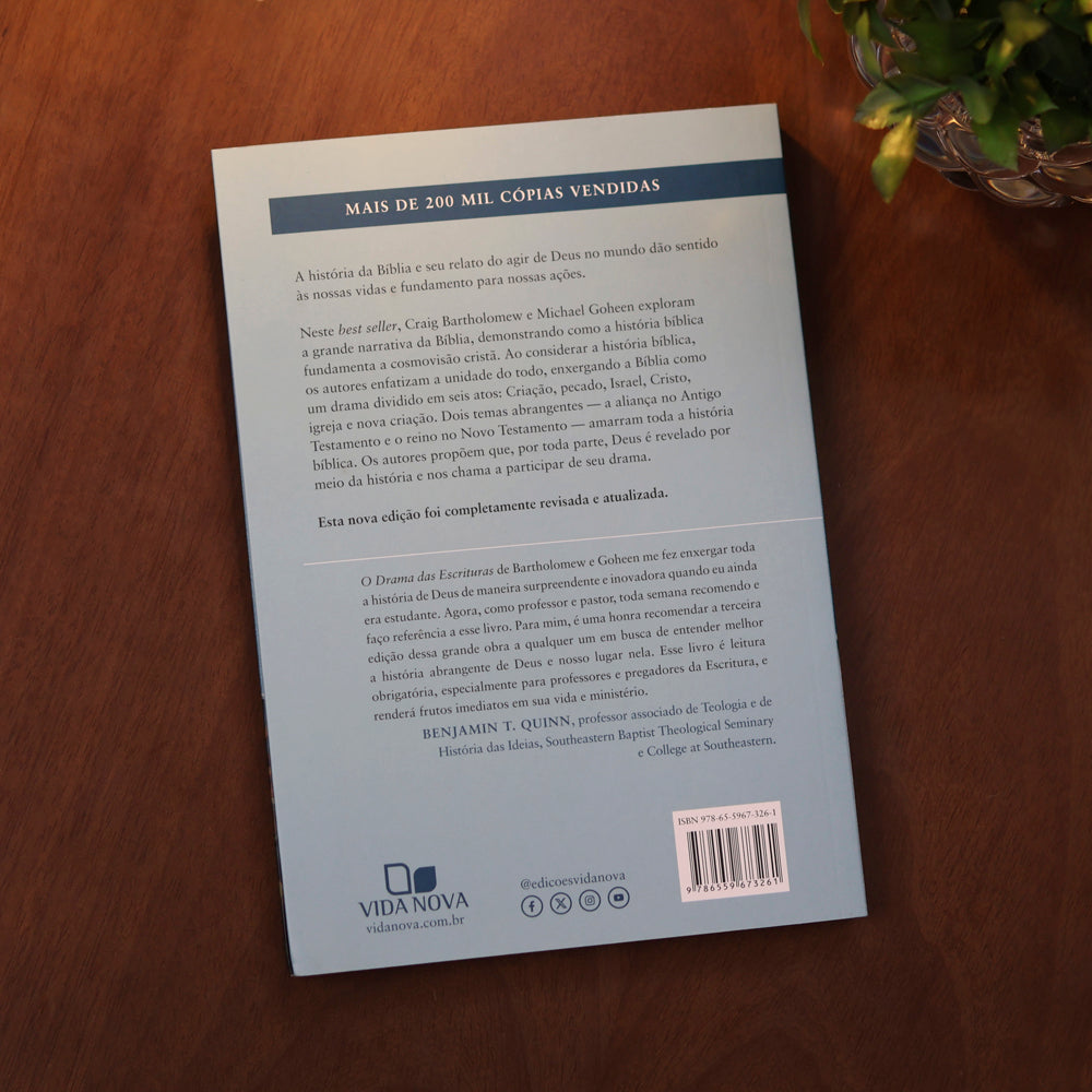 O Drama das Escrituras | Craig G. Bartholomew e Michael W. Goheen