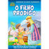 Capa da revista em quadrinhos O Filho Pródigo, com ilustração colorida de personagens bíblicos. — Plenitude