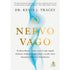 Livro "O Nervo Vago", capa branca com ondas azuis e douradas. — Plenitude