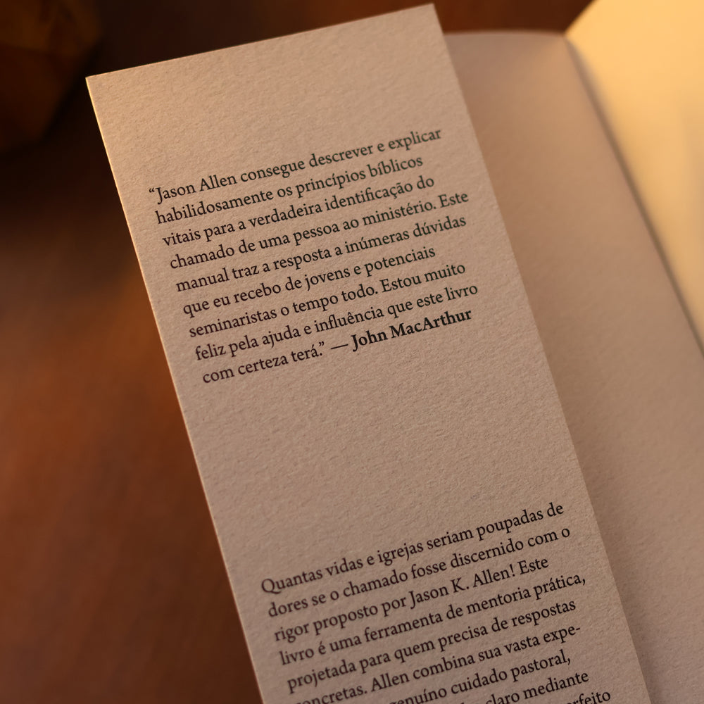 O Chamado ao Ministério Pastoral | Jason K. Allen