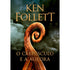 Livro de capa comum, O Crepúsculo e a Aurora de Ken Follett, com capa escura e detalhe de proa de barco viking. — Plenitude