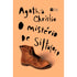 Livro de capa mole laranja com título "O Mistério de Sittaford" em preto e uma bota marrom. — Plenitude