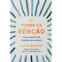Livro O Poder da Benção com capa branca e ilustrações em tons de azul e laranja. — Plenitude
