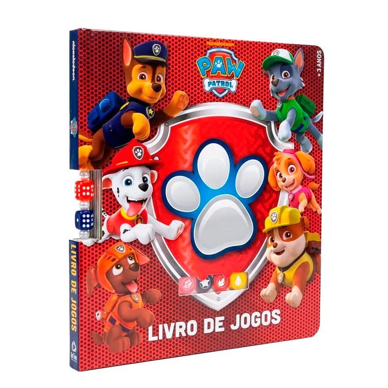 Patrulha Canina | Livro de Jogos | Capa Dura