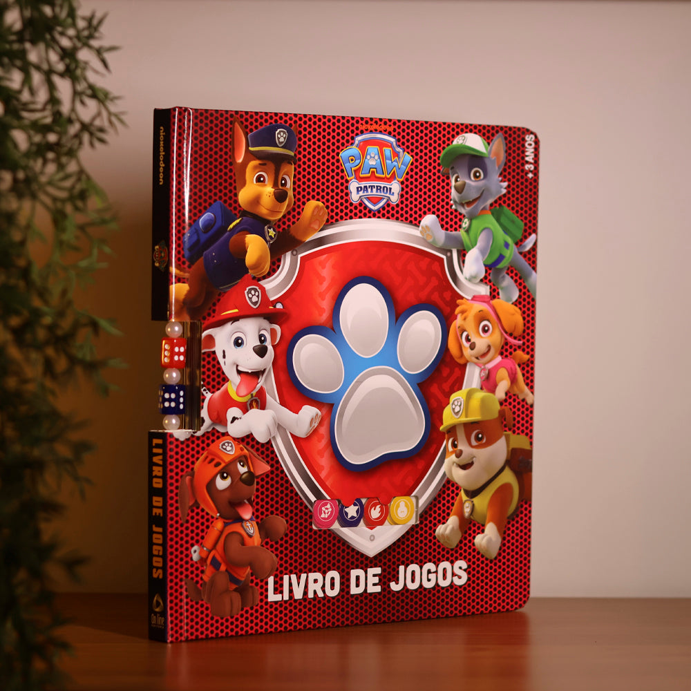 Patrulha Canina | Livro de Jogos | Capa Dura