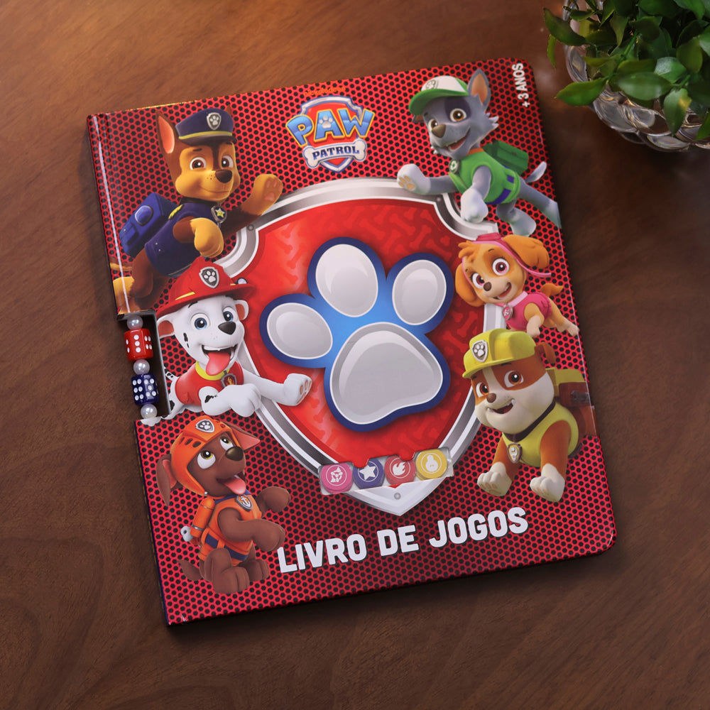 Patrulha Canina | Livro de Jogos | Capa Dura