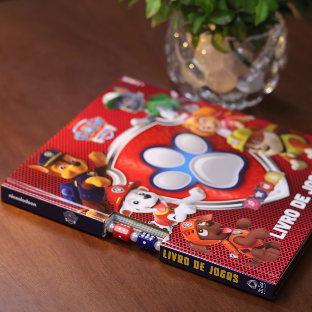 Patrulha Canina | Livro de Jogos | Capa Dura
