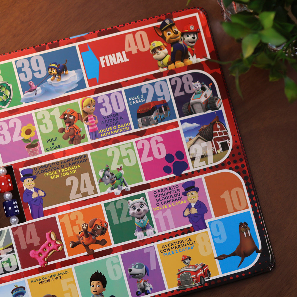 Patrulha Canina | Livro de Jogos | Capa Dura