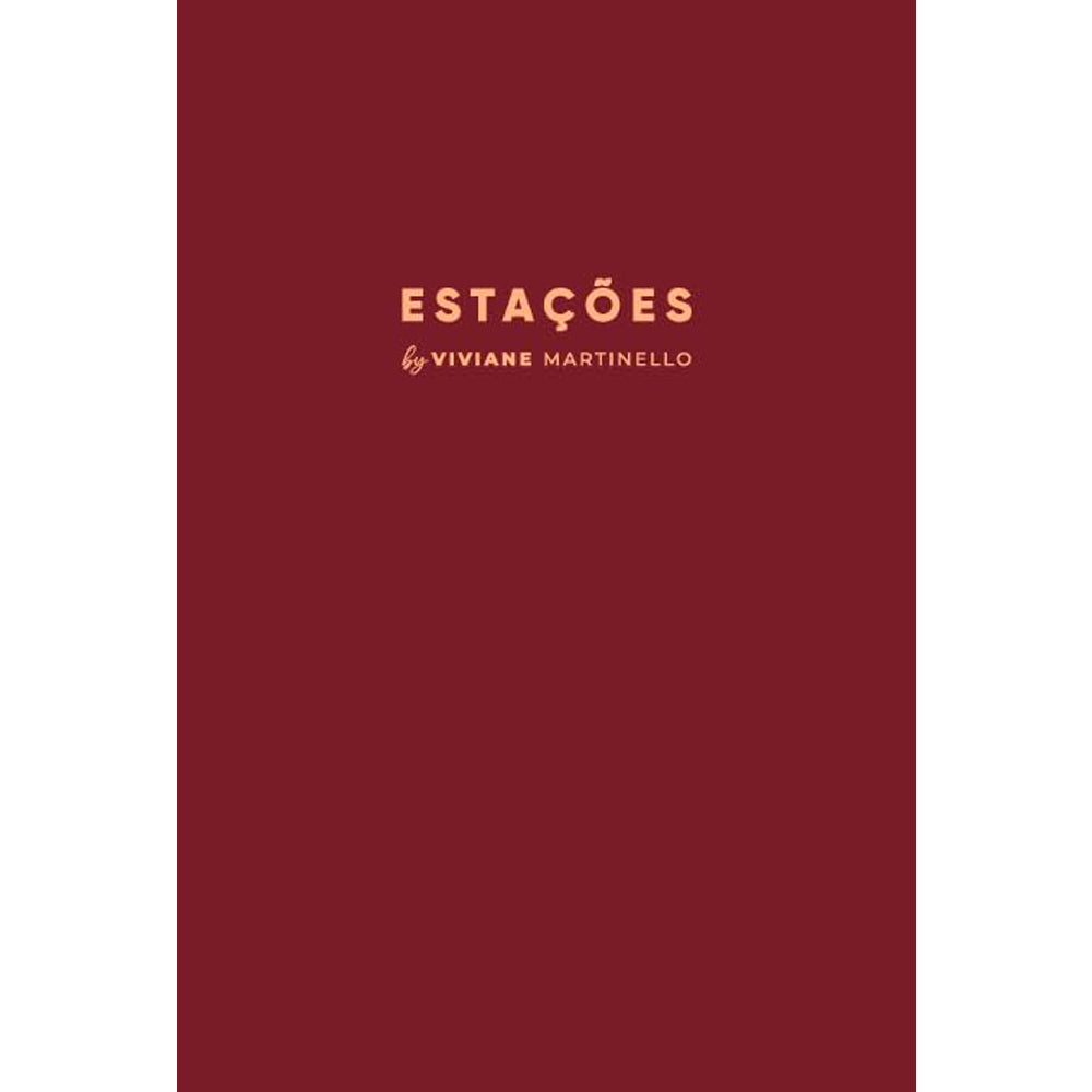 Planner Estações Bordô | Viviane Martinello