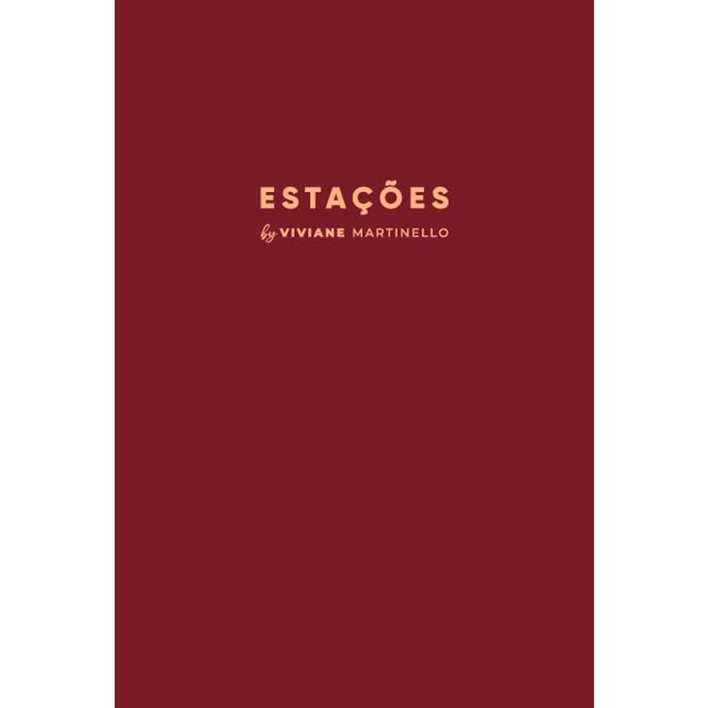 Planner Estações Bordô | Viviane Martinello