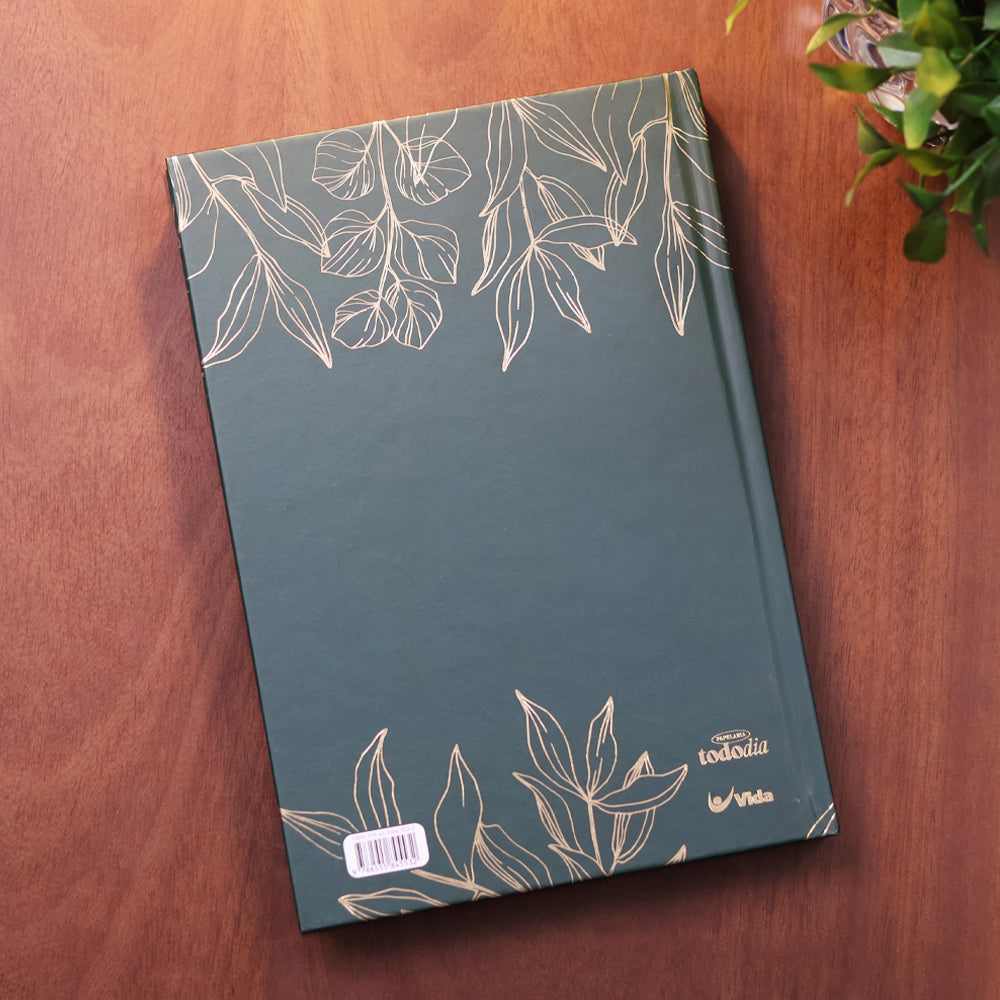 Kit Bíblia Mulheres Floral Verde Musgo NVT + Planner Estações Floral Viviane Martinello