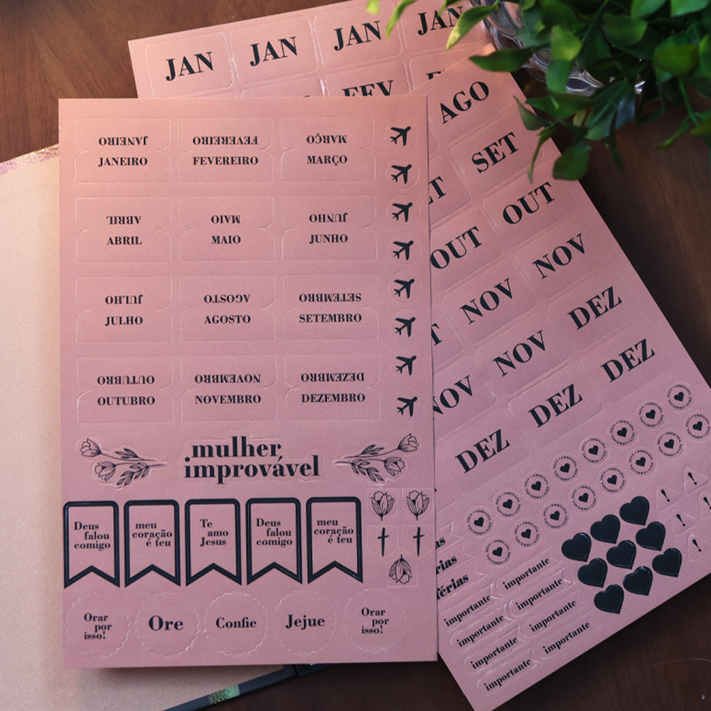Planner Estações Moderna | By Viviane Martinello