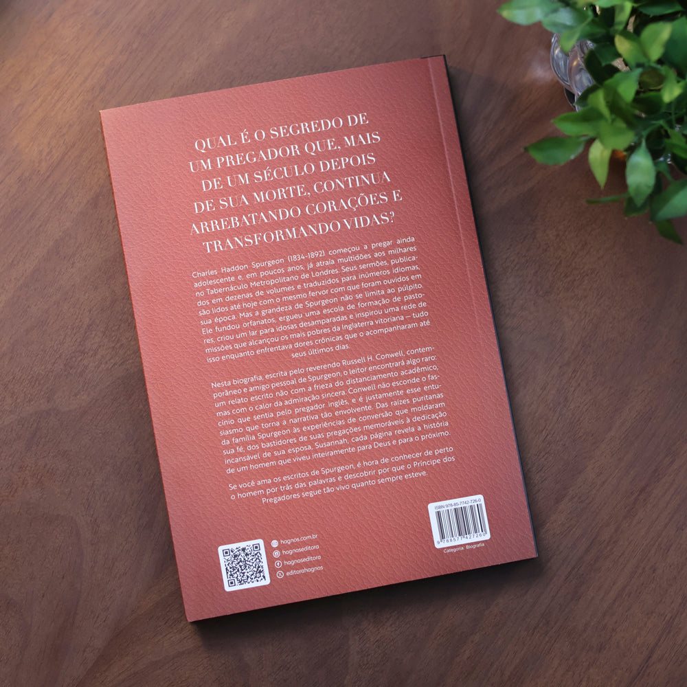 Spugeon | A Vida do Príncipe dos Pregadores | Russell H. Conwell