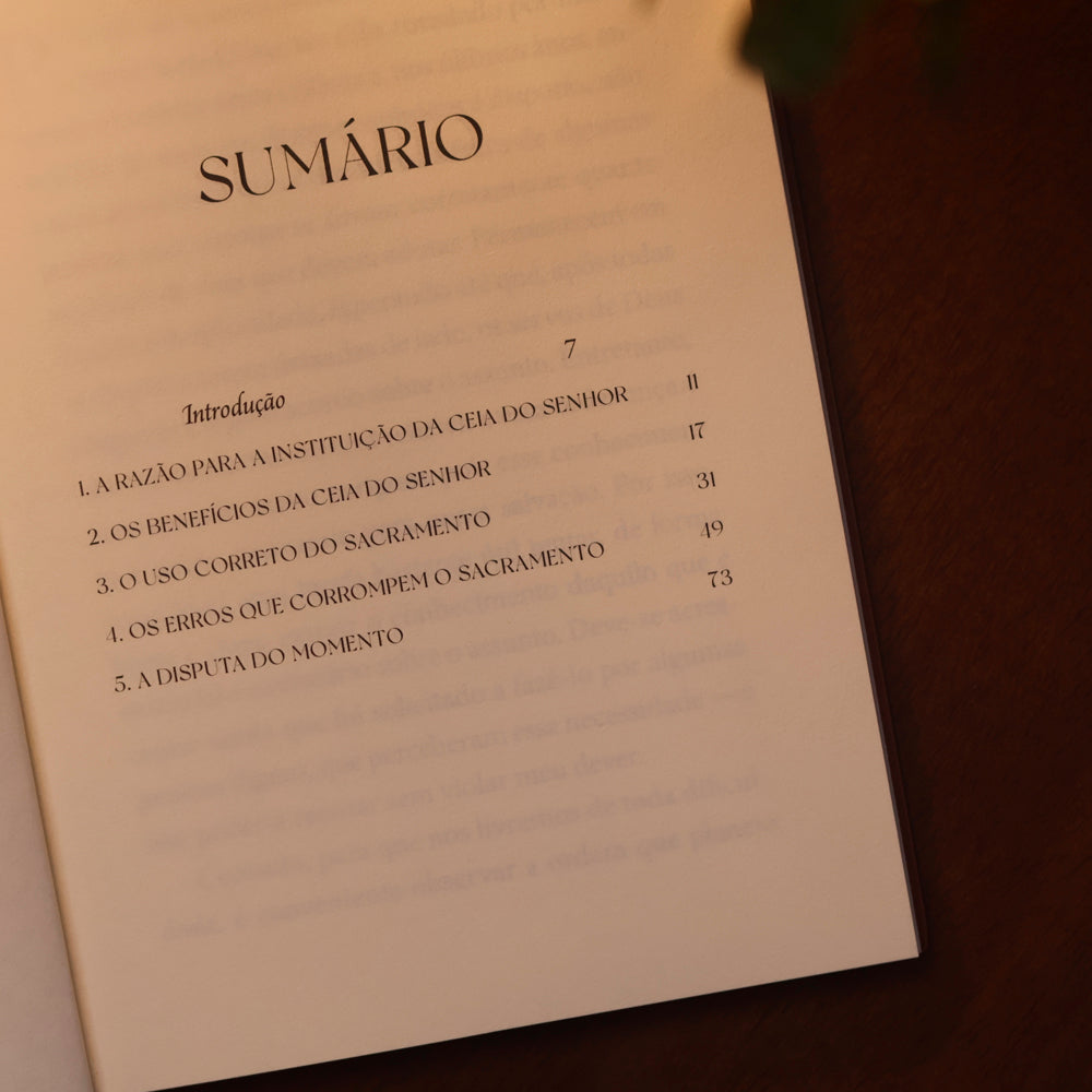 Tratado Sobre a Ceia do Senhor | João Calvino