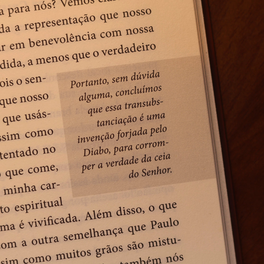 Tratado Sobre a Ceia do Senhor | João Calvino