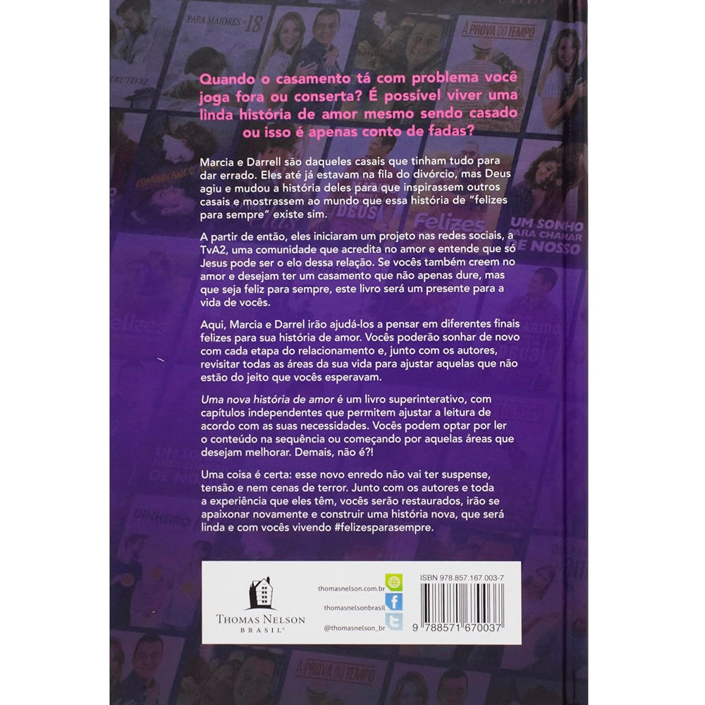 Kit De Volta ao Primeiro Amor + Uma Nova História de Amor | Márcia e Darrell Marinho