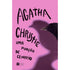 Livro de capa dura, "Uma Porção de Centeio" de Agatha Christie, capa rosa com título preto e sombra de pássaro. — Plenitude
