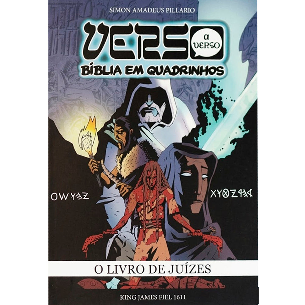 Verso a Verso A Bíblia em Quadrinhos | O Livro de Juízes | Simon Amadeus Pillario