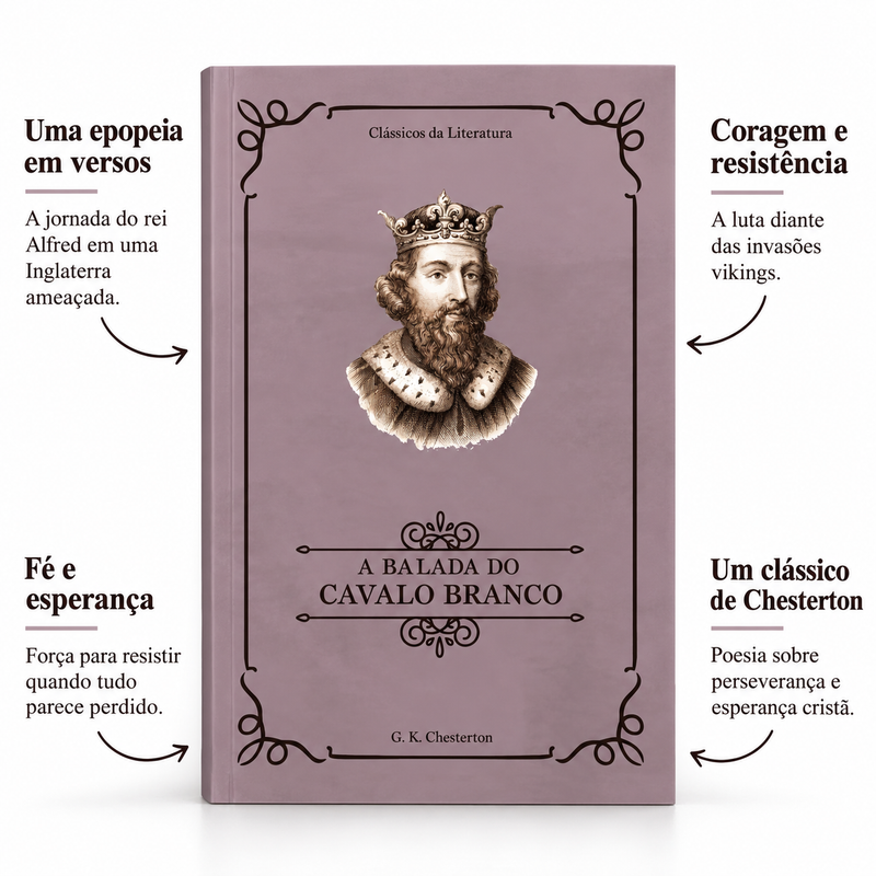 A Balada do Cavalo Branco | Clássicos da Literatura |  G. K. Chesterton