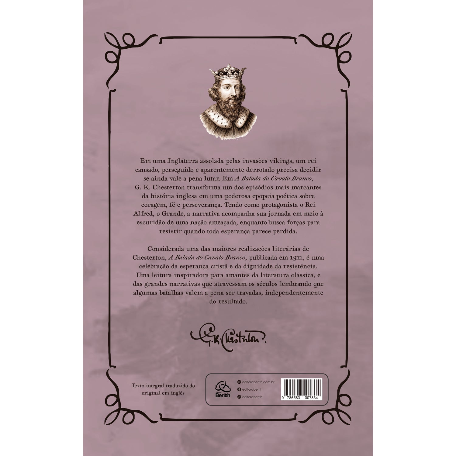 A Balada do Cavalo Branco | Clássicos da Literatura |  G. K. Chesterton