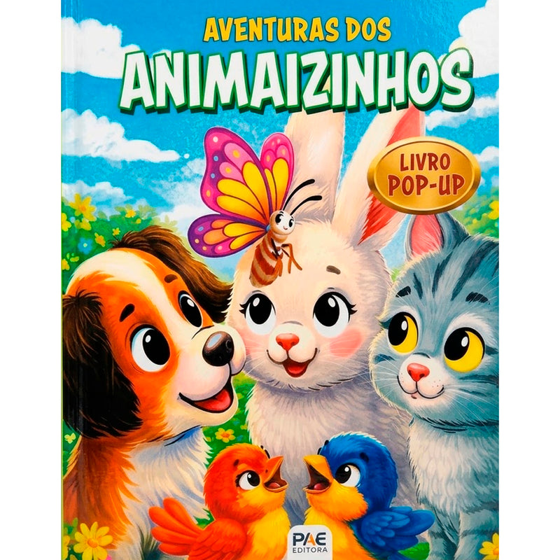 Aventuras dos Animaizinhos |  Livro Pop-Up