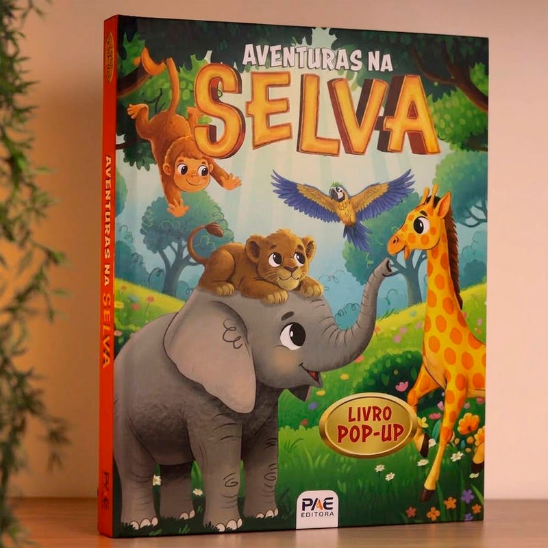 Aventuras na Selva |  Livro Pop-Up