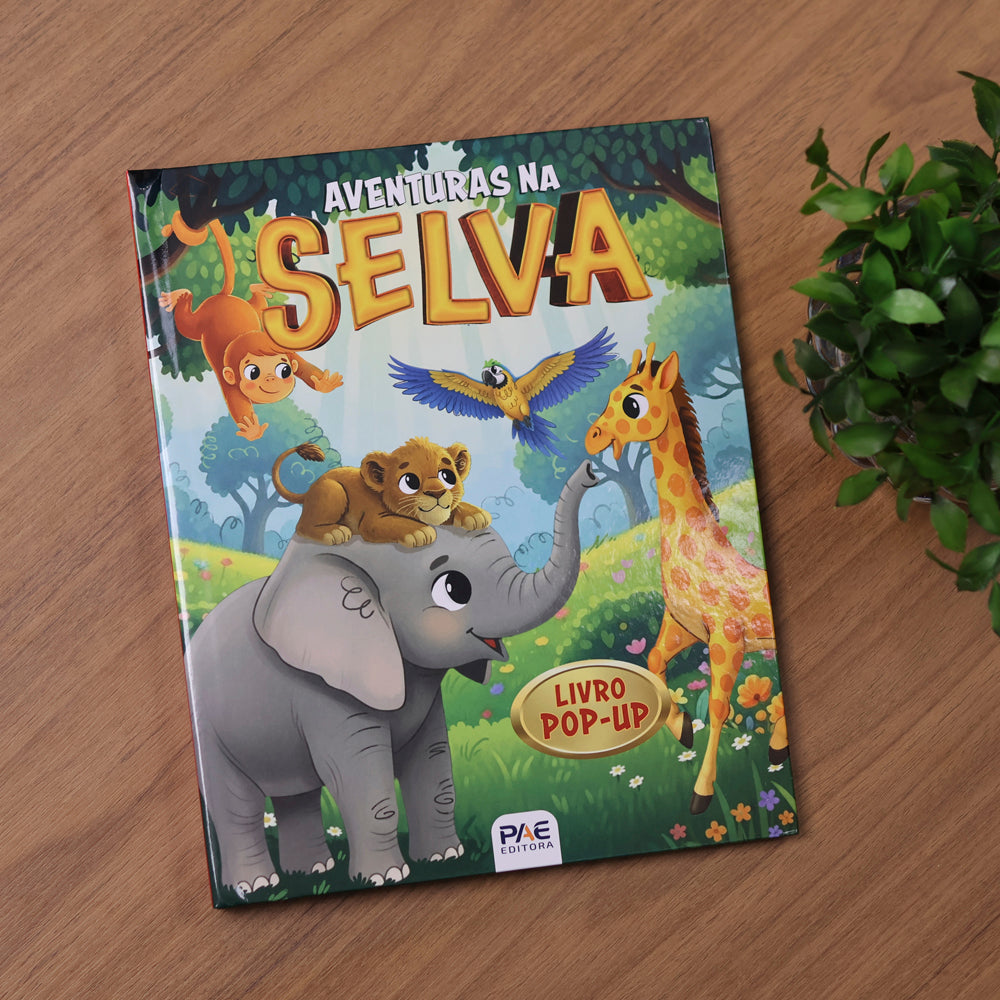 Aventuras na Selva |  Livro Pop-Up
